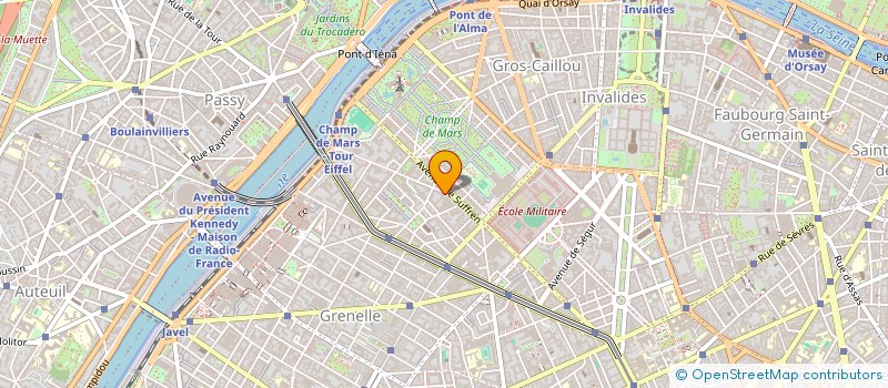 localisation de l'entreprise CALENDRIERS BOUCHUT-GRANDREMY à PARIS