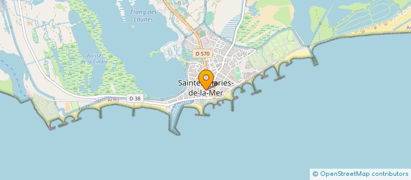 localisation de l'entreprise CALENTITOS à SAINTES-MARIES-DE-LA-MER