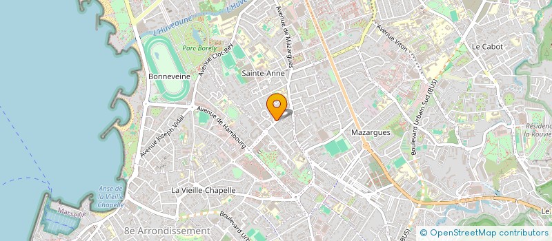 localisation de l'entreprise CALENZO à MARSEILLE