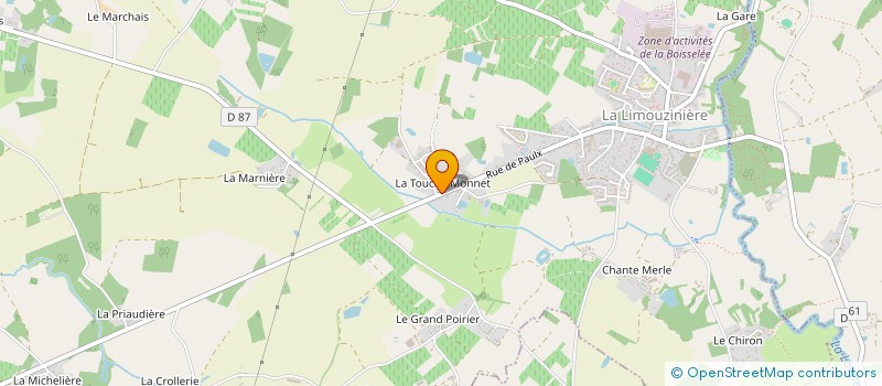 localisation de l'entreprise CALEO  SAINT-LUMINE-DE-COUTAIS