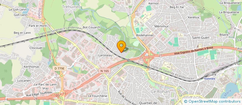 localisation de l'entreprise CALEO18  VANNES