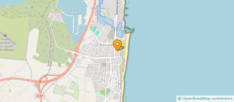 localisation de l'entreprise CALESTAN  LE BARCARES