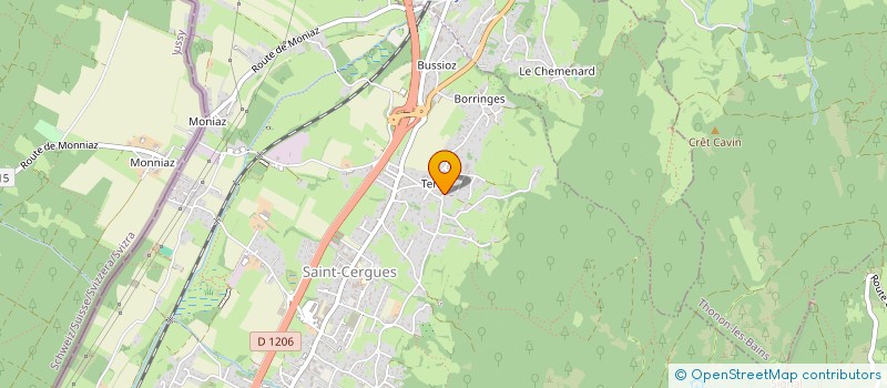 localisation de l'entreprise CALETRE RECORDS  SAINT-CERGUES