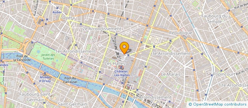 localisation de l'entreprise CALEXA SARL à PARIS