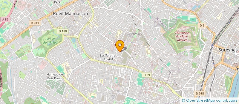 localisation de l'entreprise CALEXO à RUEIL-MALMAISON