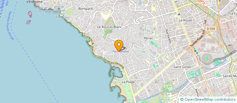 localisation de l'entreprise CALEXPA à MARSEILLE