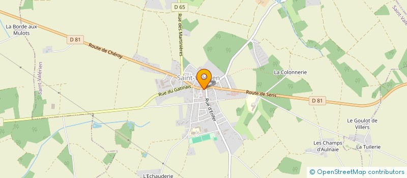 localisation de l'entreprise CALFANYDIS  SAINT-VALERIEN