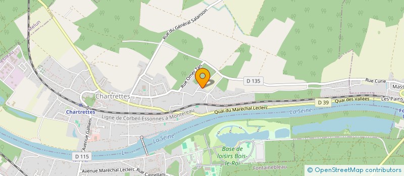 localisation de l'entreprise CALGOL HOLDING  CHARTRETTES