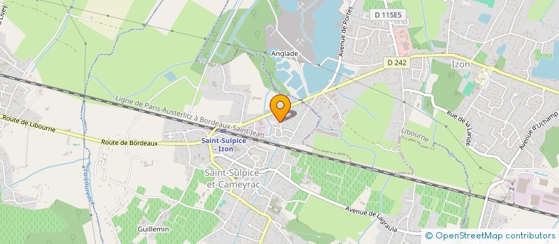 localisation de l'entreprise CALHAUBAT  SAINT-SULPICE-ET-CAMEYRAC