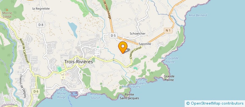 localisation de l'entreprise CALI 4 à TROIS-RIVIERES