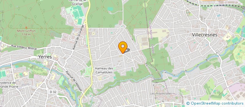 localisation de l'entreprise CALI  YERRES