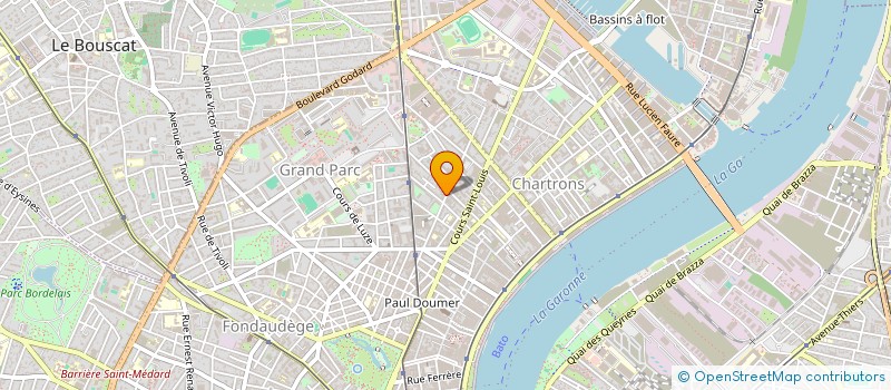 localisation de l'entreprise CALI  BORDEAUX