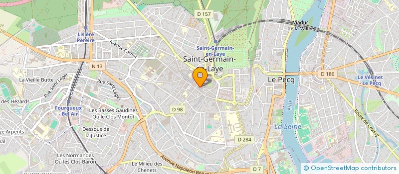 localisation de l'entreprise CALI  SAINT-GERMAIN-EN-LAYE