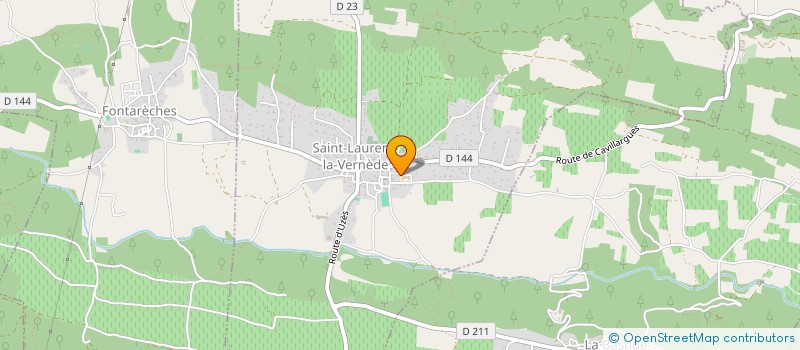 localisation de l'entreprise CALI à SAINT-ANDRE-D OLERARGUES