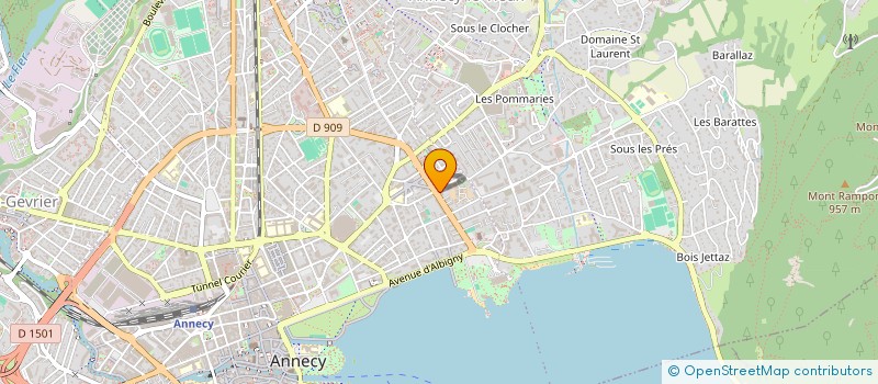 localisation de l'entreprise CALI KARMA à ANNECY