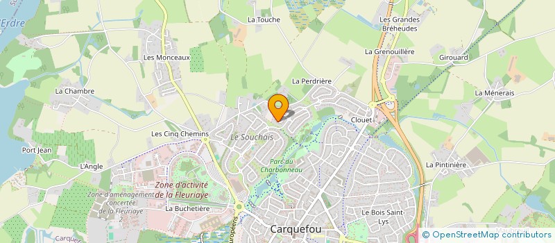 localisation de l'entreprise CALI-OM CONSEIL à CARQUEFOU