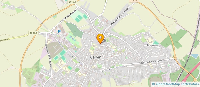 localisation de l'entreprise CALI SHOP NEW GENERATION  CARVIN