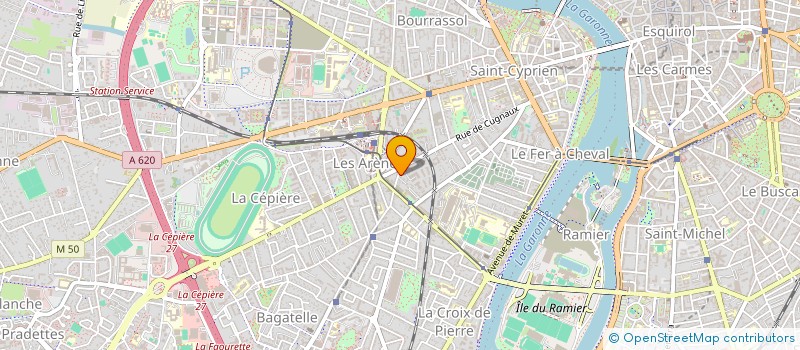 localisation de l'entreprise CALIA à TOULOUSE