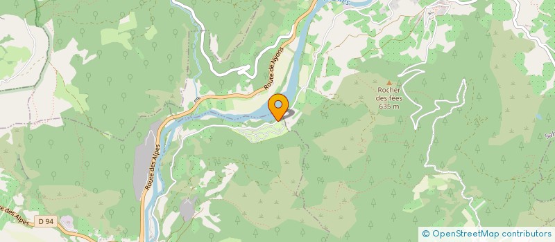 localisation de l'entreprise CALIANE  CURNIER