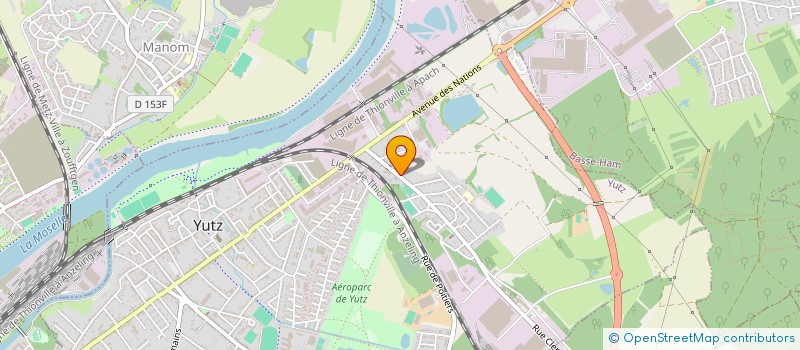 localisation de l'entreprise CALIBAN  YUTZ