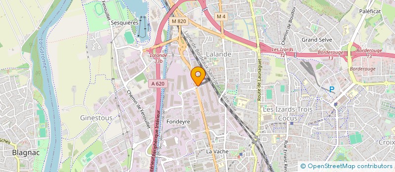 localisation de l'entreprise CALIBIO à TOULOUSE
