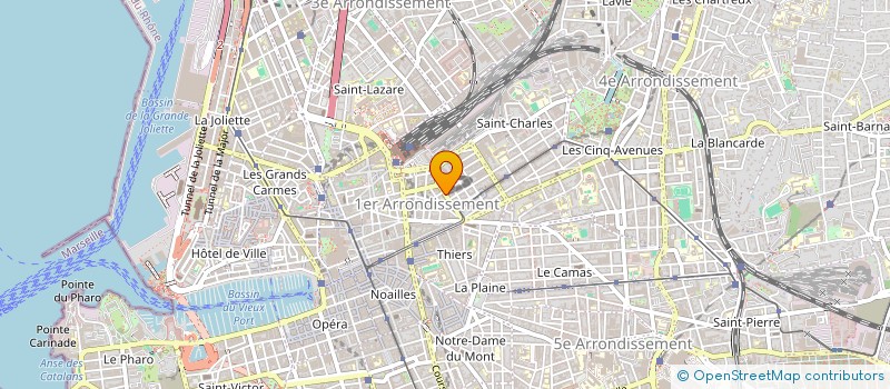 localisation de l'entreprise CALICE à MARSEILLE