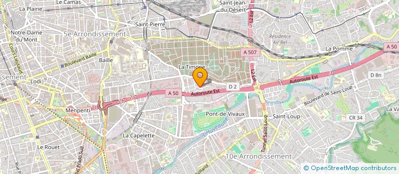 localisation de l'entreprise CALICE EVENTS à MARSEILLE