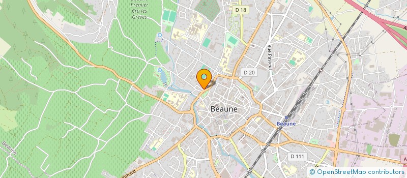 localisation de l'entreprise CALICE HOSPITALITY & WINES à BEAUNE