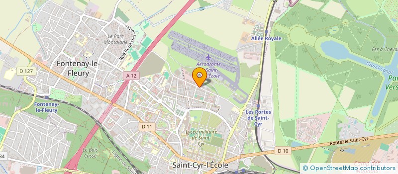 localisation de l'entreprise CALICEO SAINT CYR à SAINT-CYR-L'ECOLE