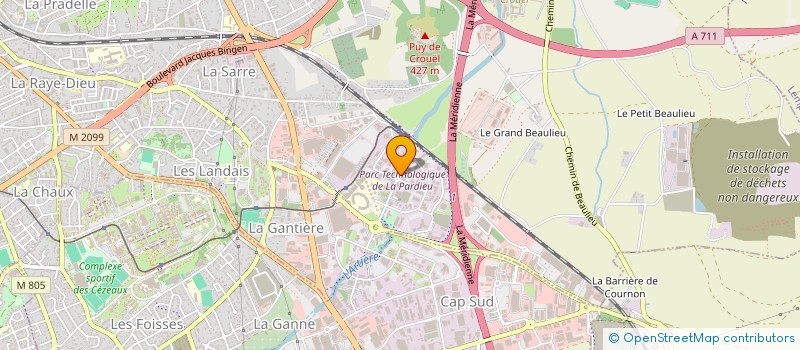 localisation de l'entreprise CALICO FILMS à CLERMONT-FERRAND