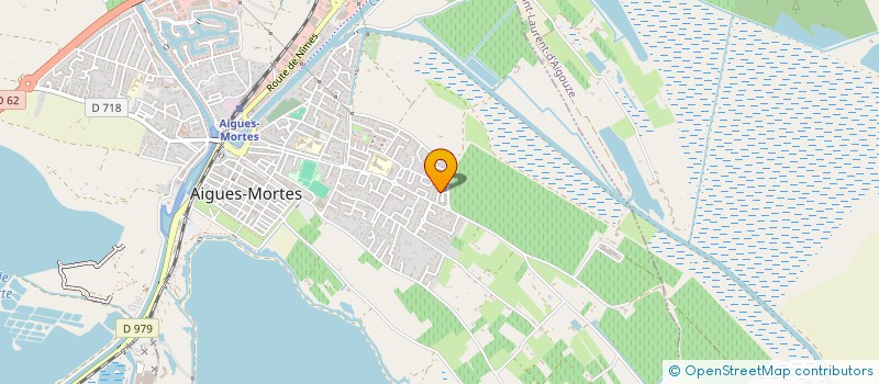 localisation de l'entreprise CALICOM à AIGUES-MORTES