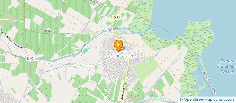 localisation de l'entreprise CALICOT SUD à SAINT-NAZAIRE