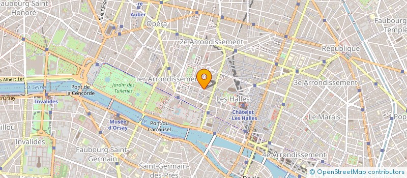 localisation de l'entreprise CALIDA FRANCE  PARIS