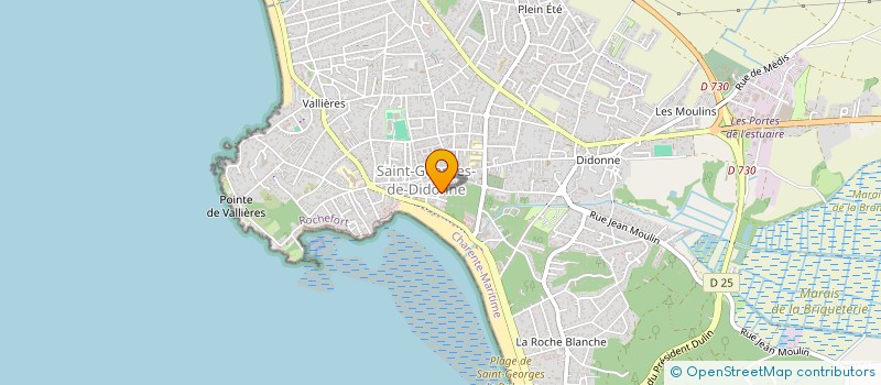 localisation de l'entreprise CALIDIAG  SAINT-GEORGES-DE-DIDONNE