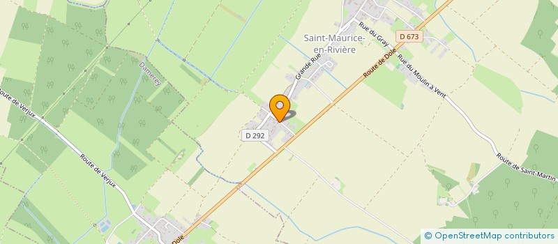 localisation de l'entreprise CALIDON  SAINT-MAURICE-EN-RIVIERE