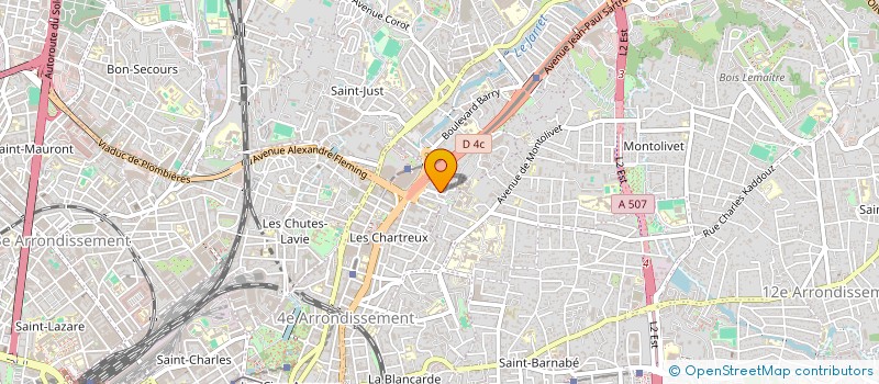 localisation de l'entreprise CALIE TOIT à MARSEILLE