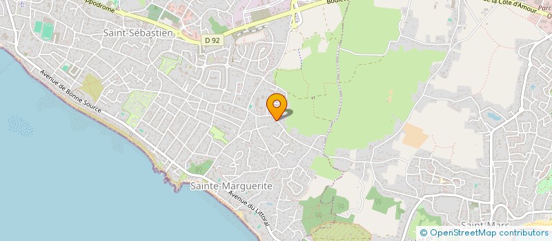 localisation de l'entreprise CALIEN INVEST à PORNICHET