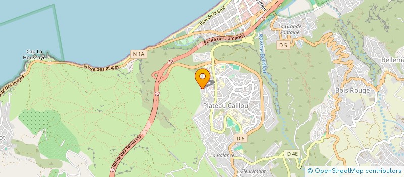 localisation de l'entreprise CALIENTE RUN DANCE  SAINT-PAUL