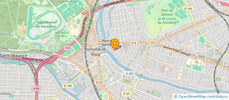 localisation de l'entreprise CALIFLO à JOINVILLE-LE-PONT