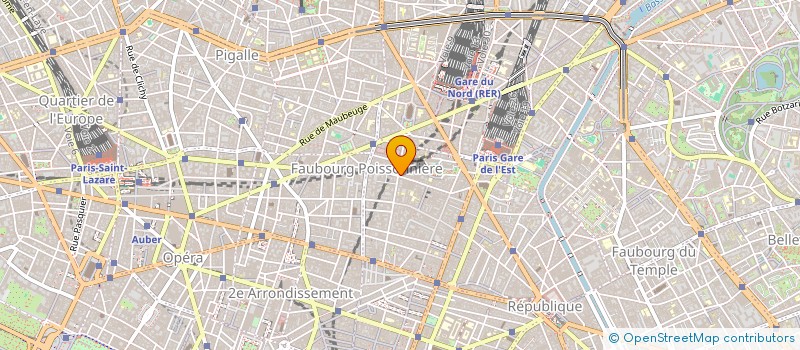 localisation de l'entreprise CALIFOOD1  PARIS