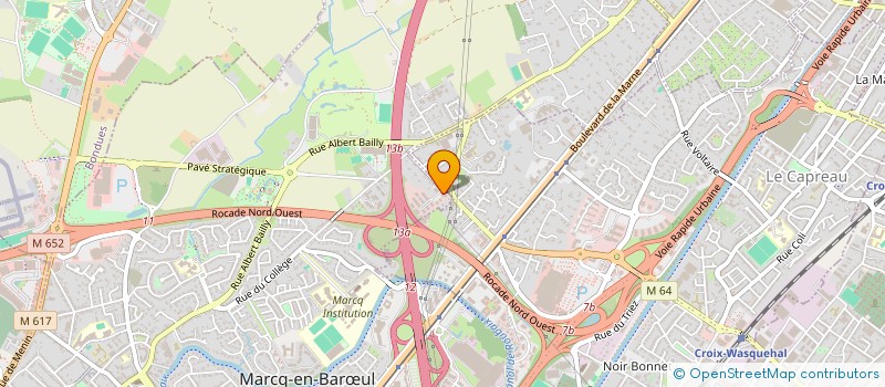 localisation de l'entreprise CALIFORNIA  MARCQ-EN-BARUL