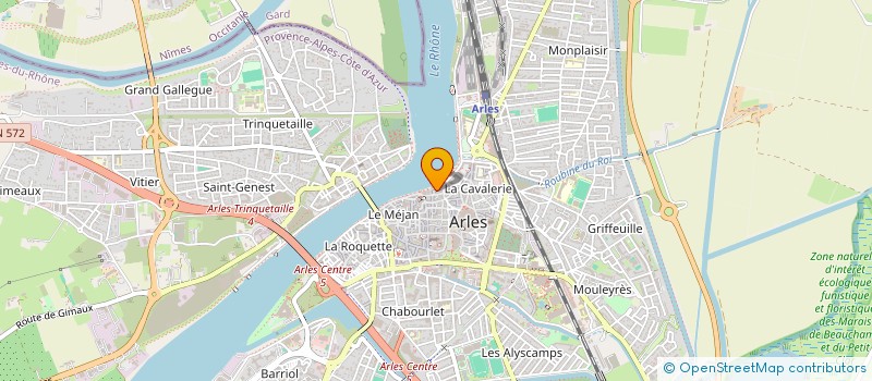 localisation de l'entreprise CALIFORNIA GYM à ARLES