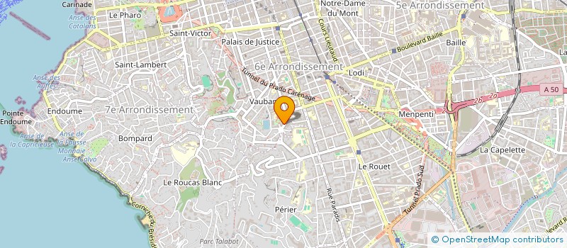 localisation de l'entreprise CALIFORNIA LOVE à MARSEILLE