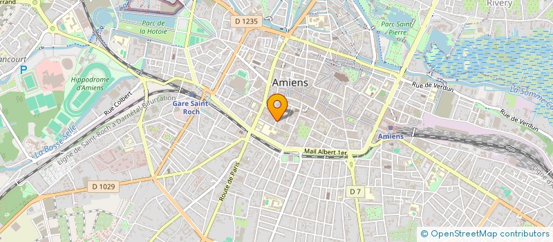 localisation de l'entreprise CALIFORNIA SARL à AMIENS