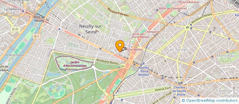 localisation de l'entreprise CALIFORNIA WATER à NEUILLY-SUR-SEINE