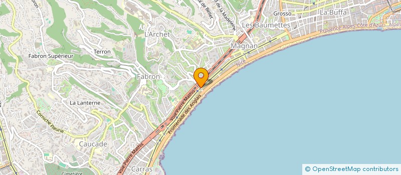 localisation de l'entreprise CALIFORNIE TOILETTAGE à NICE