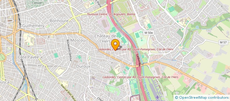 localisation de l'entreprise CALIGOT à TOULOUSE