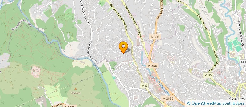 localisation de l'entreprise CALIJAN  LA COLLE-SUR-LOUP