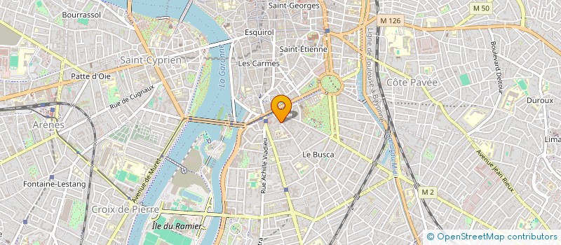 localisation de l'entreprise CALIMAF  TOULOUSE