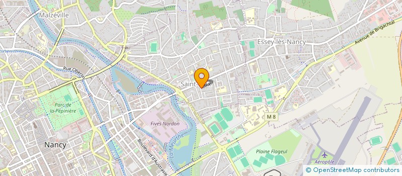 localisation de l'entreprise CALIMARO  SAINT-MAX